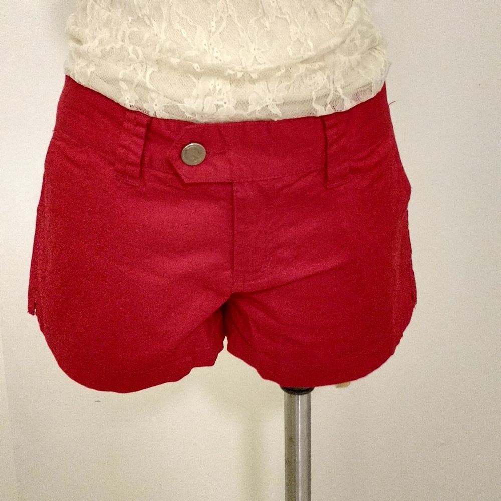 Guess Red Shorts